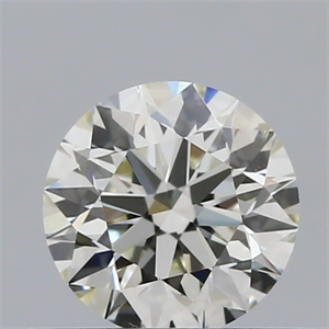 Picture of Natural Diamond 0.42 Carats, Round with Excellent Cut, I Color, VS2 Clarity and Certified by IGI