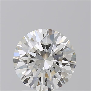 Picture of Natural Diamond 2.01 Carats, Round with Excellent Cut, G Color, VS2 Clarity and Certified by GIA