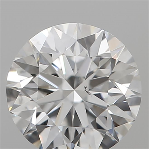 Picture of Natural Diamond 0.40 Carats, Round with Excellent Cut, F Color, SI1 Clarity and Certified by GIA