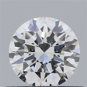 Picture of Natural Diamond 0.43 Carats, Round with Excellent Cut, G Color, VS2 Clarity and Certified by GIA