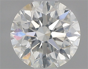 Picture of Natural Diamond 0.50 Carats, Round with Very Good Cut, I Color, SI1 Clarity and Certified by GIA