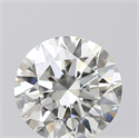 Natural Diamond 0.40 Carats, Round with Excellent Cut, J Color, VVS1 Clarity and Certified by GIA