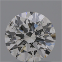 Natural Diamond 0.40 Carats, Round with Excellent Cut, E Color, VVS2 Clarity and Certified by GIA