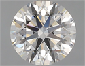 Natural Diamond 2.03 Carats, Round with Excellent Cut, F Color, IF Clarity and Certified by GIA