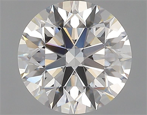 Picture of Natural Diamond 2.03 Carats, Round with Excellent Cut, F Color, IF Clarity and Certified by GIA