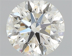 Picture of Natural Diamond 0.42 Carats, Round with Excellent Cut, K Color, VS1 Clarity and Certified by GIA