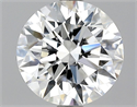 Natural Diamond 1.32 Carats, Round with Excellent Cut, D Color, VVS1 Clarity and Certified by GIA