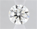 Natural Diamond 0.40 Carats, Round with Very Good Cut, J Color, VS2 Clarity and Certified by GIA