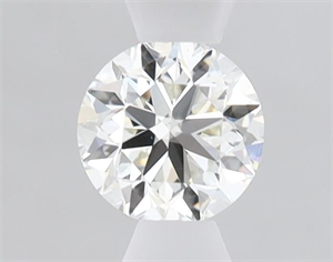 Picture of Natural Diamond 0.40 Carats, Round with Very Good Cut, J Color, VS2 Clarity and Certified by GIA