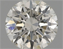 Natural Diamond 0.40 Carats, Round with Excellent Cut, H Color, SI1 Clarity and Certified by IGI