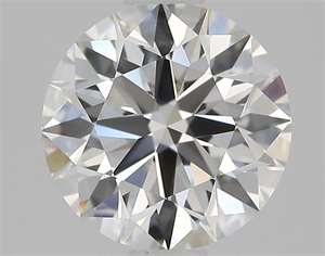 Picture of Natural Diamond 1.41 Carats, Round with Excellent Cut, E Color, VVS2 Clarity and Certified by GIA