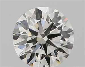 Picture of Natural Diamond 0.42 Carats, Round with Excellent Cut, I Color, VS1 Clarity and Certified by GIA