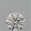 Natural Diamond 0.45 Carats, Round with Excellent Cut, I Color, SI1 Clarity and Certified by GIA