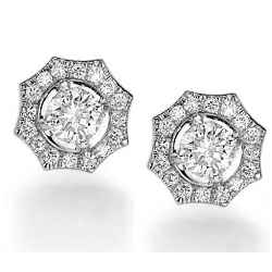 The Sun diamond earrings