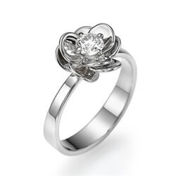 Picture of Viola Flower ring