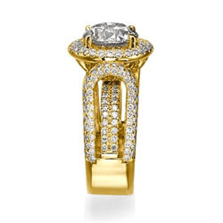 Picture of Tailored to your diamond engagement ring,1.90 cts sides