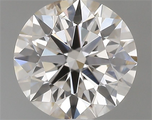 Picture of Natural Diamond 0.60 Carats, Round with Excellent Cut, J Color, SI2 Clarity and Certified by GIA