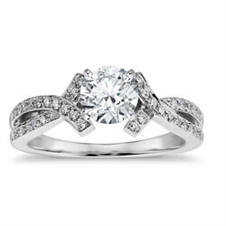 Picture of The Bow Tie engagement ring