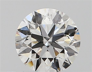 Picture of Natural Diamond 0.40 Carats, Round with Excellent Cut, G Color, VS2 Clarity and Certified by GIA