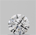 Natural Diamond 0.50 Carats, Round with Excellent Cut, D Color, SI2 Clarity and Certified by IGI