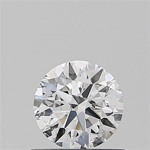 Picture of Natural Diamond 0.50 Carats, Round with Excellent Cut, D Color, SI2 Clarity and Certified by IGI