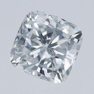 0.34 Carats, Cushion natural diamond with Ideal Cut, E Color, VS1Clarity and Certified By CGL