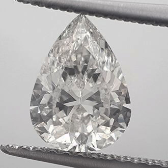 1.08 Carats, Pear Diamond with Very Good Cut, G Color, VS2 Clarity and Certified By CGL