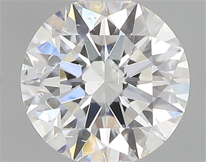 Picture of Natural Diamond 0.41 Carats, Round with Excellent Cut, G Color, SI2 Clarity and Certified by GIA