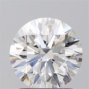 Picture of Natural Diamond 1.70 Carats, Round with Excellent Cut, F Color, VVS2 Clarity and Certified by GIA