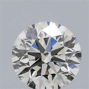 Picture of Natural Diamond 0.40 Carats, Round with Excellent Cut, H Color, VS2 Clarity and Certified by IGI