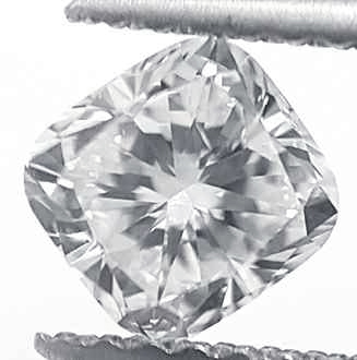 Picture of 0.72 Carats, Cushion Diamond with Very Good Cut,F Color,I1 Eye Clean and Certified By GIA