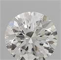 Natural Diamond 0.50 Carats, Round with Excellent Cut, J Color, VS2 Clarity and Certified by GIA