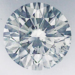 1.04 carat Round Natural Diamond I VS2,Very Good Cut, certified by CGL