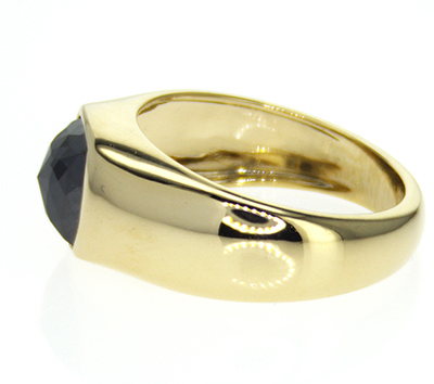 Men Signet ring mounting for larger stones 2 to 5 carats