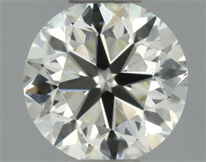 Picture of Natural Diamond 0.40 Carats, Round with Very Good Cut, K Color, VS1 Clarity and Certified by GIA