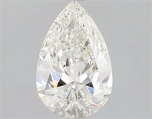 Picture of Natural Diamond 1.00 Carats, Pear with  Cut, I Color, SI2 Clarity and Certified by GIA