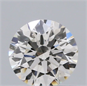 Natural Diamond 0.40 Carats, Round with Excellent Cut, I Color, SI1 Clarity and Certified by GIA