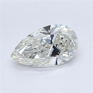 Picture of Natural Diamond 1.50 Carats, Pear with  Cut, I Color, VS1 Clarity and Certified by GIA