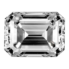 1.01 Emerald natural diamond F VS2 Ideal-Cut