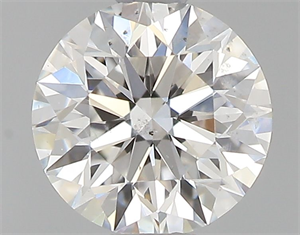 Picture of Natural Diamond 0.43 Carats, Round with Excellent Cut, F Color, SI2 Clarity and Certified by GIA