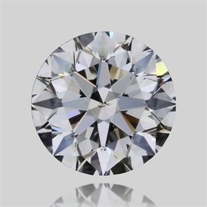 Picture of Natural Diamond 0.40 Carats, Round with Excellent Cut, J Color, SI1 Clarity and Certified by GIA