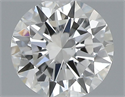 Natural Diamond 0.40 Carats, Round with Very Good Cut, H Color, VS1 Clarity and Certified by GIA