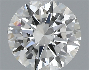 Picture of Natural Diamond 0.40 Carats, Round with Very Good Cut, H Color, VS1 Clarity and Certified by GIA