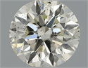 Natural Diamond 0.40 Carats, Round with Very Good Cut, K Color, SI2 Clarity and Certified by IGI