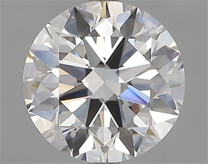 Picture of Natural Diamond 1.50 Carats, Round with Excellent Cut, F Color, VVS1 Clarity and Certified by GIA