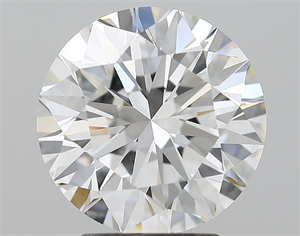 Picture of Natural Diamond 3.50 Carats, Round with Excellent Cut, F Color, VVS1 Clarity and Certified by GIA