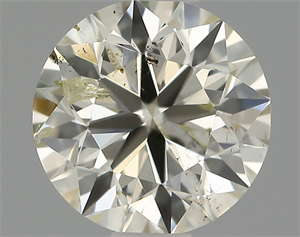 Picture of Natural Diamond 0.70 Carats, Round with Excellent Cut, K Color, SI2 Clarity and Certified by IGI