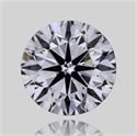 Natural Diamond 0.40 Carats, Round with Very Good Cut, K Color, VVS2 Clarity and Certified by GIA