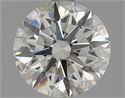 Natural Diamond 2.02 Carats, Round with Good Cut, J Color, SI2 Clarity and Certified by GIA