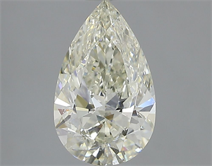 Picture of Natural Diamond 1.71 Carats, Pear with  Cut, J Color, SI2 Clarity and Certified by IGI